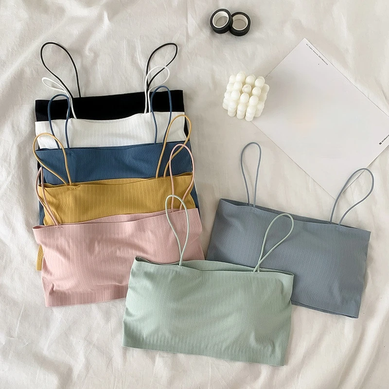 2021 Women's Top Female Crop Top Strapless Padded Bralette Streetwear Seamless Underwear Sexy Lingerie Tube Top Bra Bandeau Top
2021 Women's Top Female Crop Top Strapless Padded Bralette Streetwear Seamless Underwear Sexy Lingerie Tube Top Bra Bandeau Top