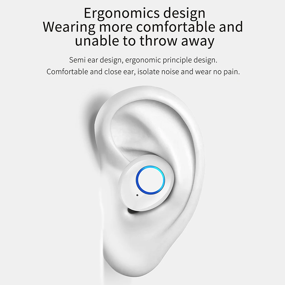 Беспроводные наушники Bluetooth 5 0 TWS 3D стерео звук с автоматическим подключением Hands