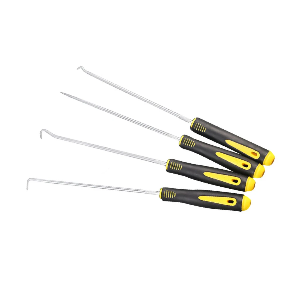 Auto Car Pick and Hook Set O Ring Oil Seal Gasket Puller Remover Craft Hand Mechanic Tools 4Pcs/Set Durable Car Remover Tool Set
Auto Car Pick and Hook Set O Ring Oil Seal Gasket Puller Remover Craft Hand Mechanic Tools 4Pcs/Set Durable Car Remover Tool Set