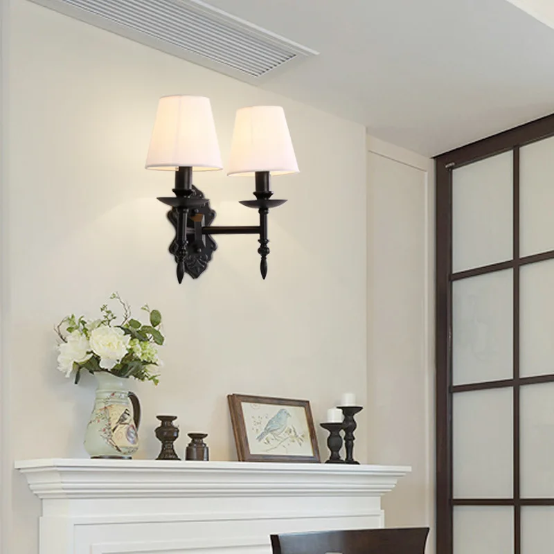 Free Shipping Vintage Metal Led Wall Lamp Beside Lamp For Living Room Simple Corridor Balcony Corridor Cloth Cover Wall Lighting
Free Shipping Vintage Metal Led Wall Lamp Beside Lamp For Living Room Simple Corridor Balcony Corridor Cloth Cover Wall Lighting