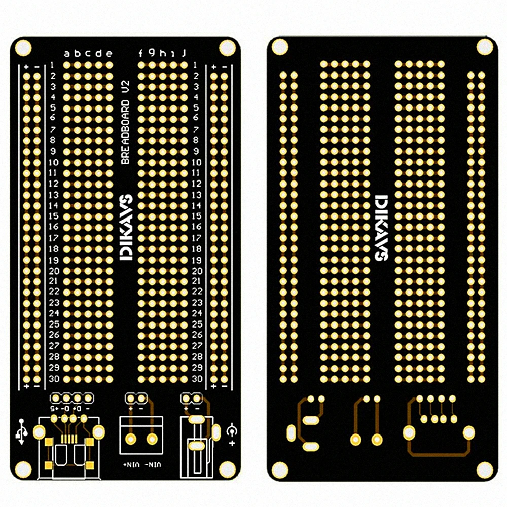 

High Quality Gold Plating Solder-able Breadboard Prototype Pcb Prototype Board for Arduino