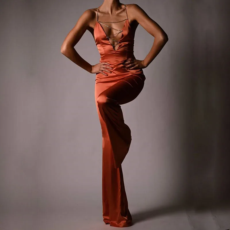 Fashion 2021 New Arrival Sexy Summer Women Jumpsuit Elegant Backless V Neck Chains Bodycon Celebrity Runway Club Party Overvall
Fashion 2021 New Arrival Sexy Summer Women Jumpsuit Elegant Backless V Neck Chains Bodycon Celebrity Runway Club Party Overvall