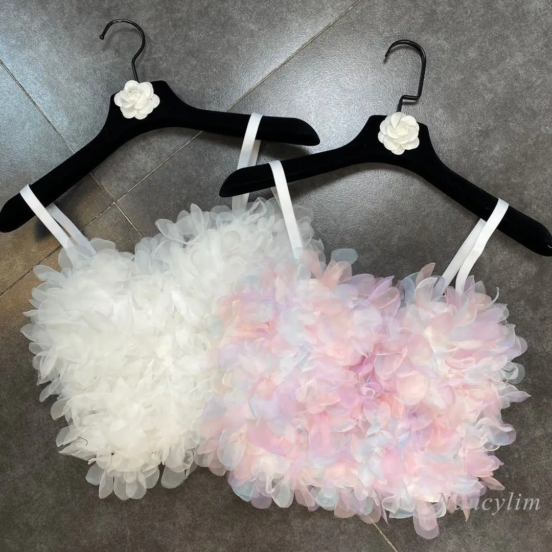 Colorful Three-Dimensional Petals Flower Bra Top with Chest Pad Fashion Women's Street Sexy Camisole Tanks Summer 2021 Nancylim
Colorful Three-Dimensional Petals Flower Bra Top with Chest Pad Fashion Women's Street Sexy Camisole Tanks Summer 2021 Nancylim