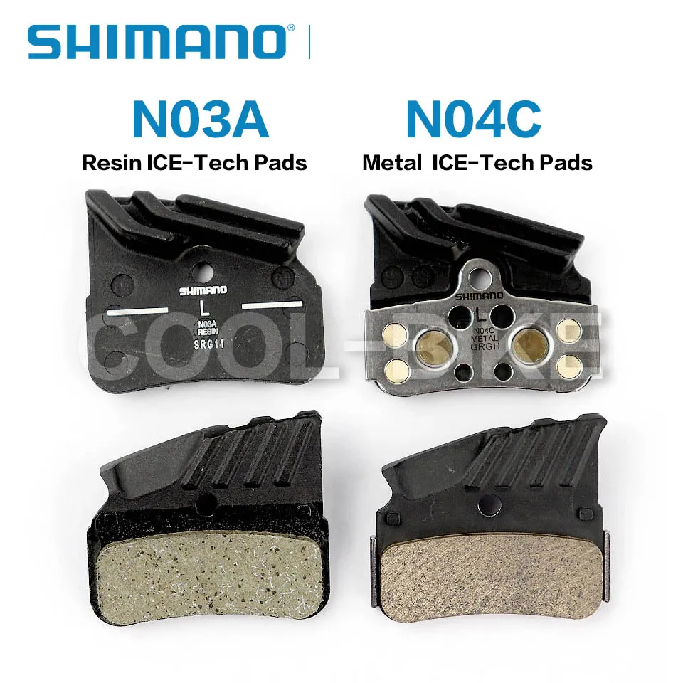 Дисковые Тормозные колодки Shimano XTR D03S Resin N03A ICE TECH N04C Metal Pad MTB Mountain M9120 M7120