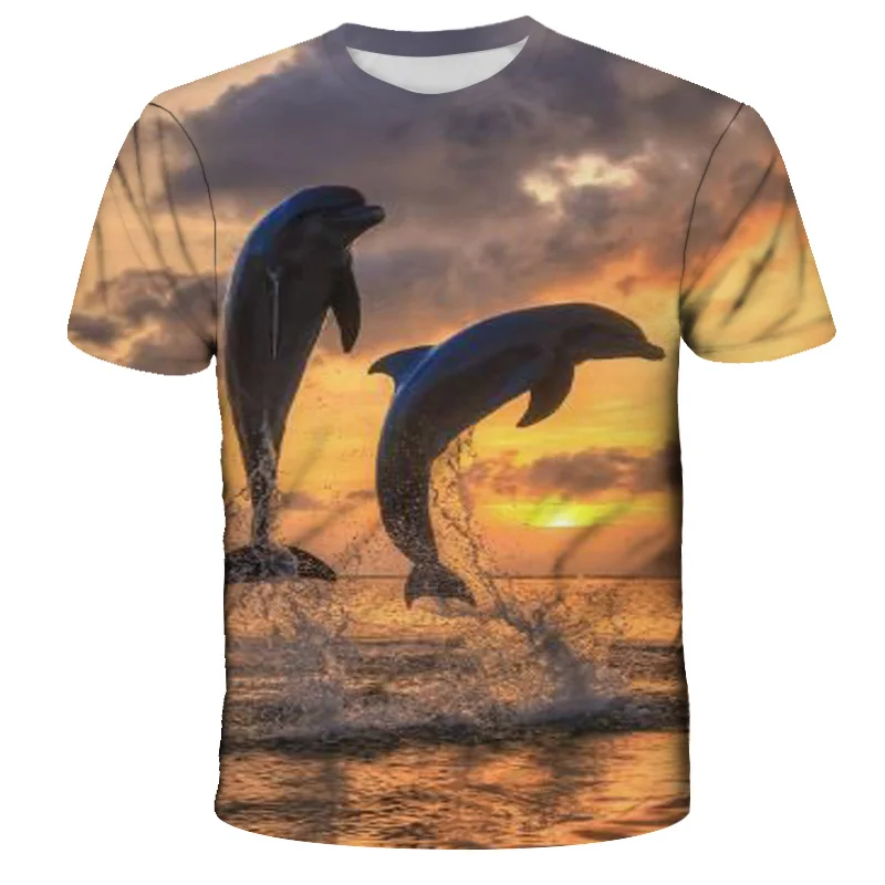 Boys T-Shirt Kids Shirts Baby Boys Casual Short Sleeve Car Print T-shirt For Boy Summer Children Cartoon Dolphin Print Toddler
Boys T-Shirt Kids Shirts Baby Boys Casual Short Sleeve Car Print T-shirt For Boy Summer Children Cartoon Dolphin Print Toddler