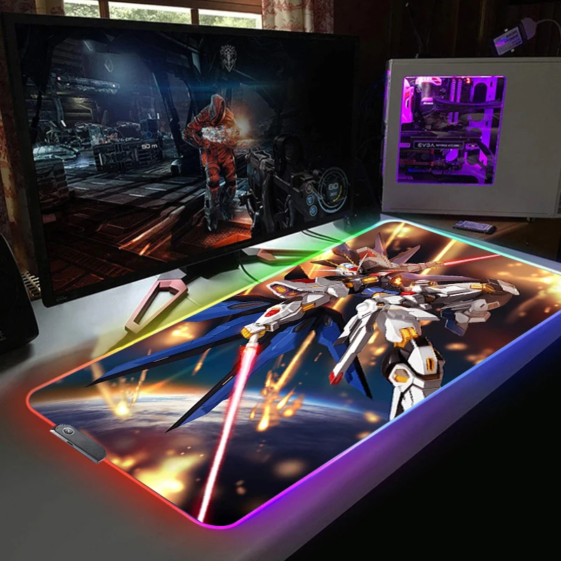 LED Light Mousepad RGB Mobile Suit Gundam Keyboard Cover Desk-mat Colorful Luminous Mouse Pad Multi-size Computer Gamer CS Dota
LED Light Mousepad RGB Mobile Suit Gundam Keyboard Cover Desk-mat Colorful Luminous Mouse Pad Multi-size Computer Gamer CS Dota