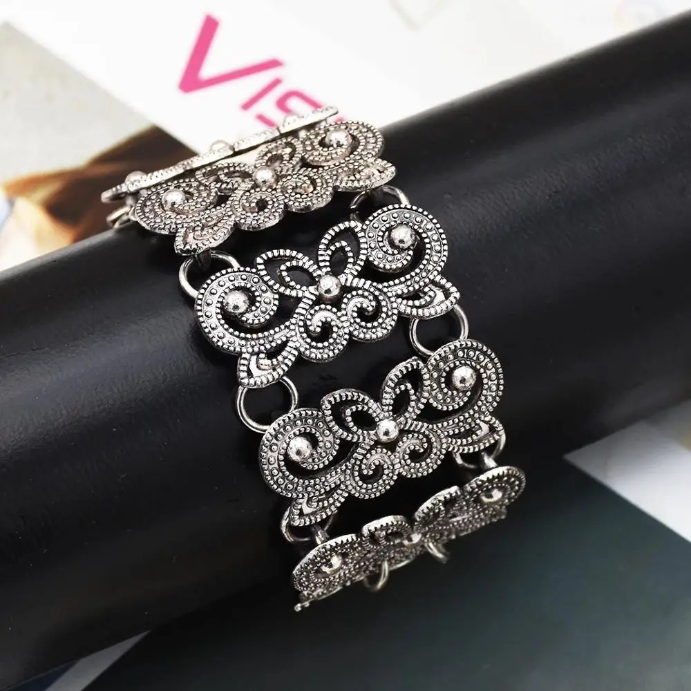 Vintage Metal Bracelets Carved Flower Coin Tassel Hippie Bracelets for Women Boho Gypsy Turkish Party Jewelry Gift pulseras
Vintage Metal Bracelets Carved Flower Coin Tassel Hippie Bracelets for Women Boho Gypsy Turkish Party Jewelry Gift pulseras