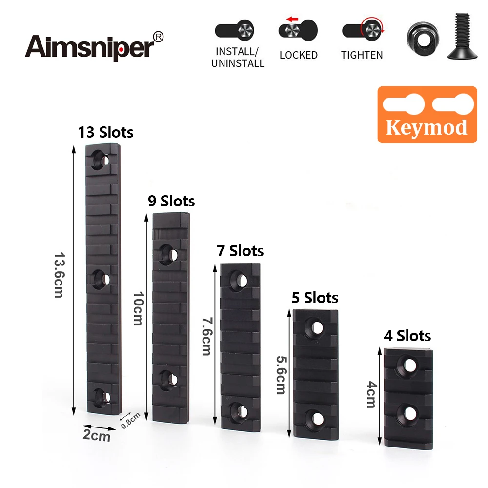 Tactical Rifle Scope Mount Base 4/5/7/9/13 Slots 21mm Keymod Picatinny Rail Mount For AR15 Airsoft Hunting Shotgun Accessories
Tactical Rifle Scope Mount Base 4/5/7/9/13 Slots 21mm Keymod Picatinny Rail Mount For AR15 Airsoft Hunting Shotgun Accessories