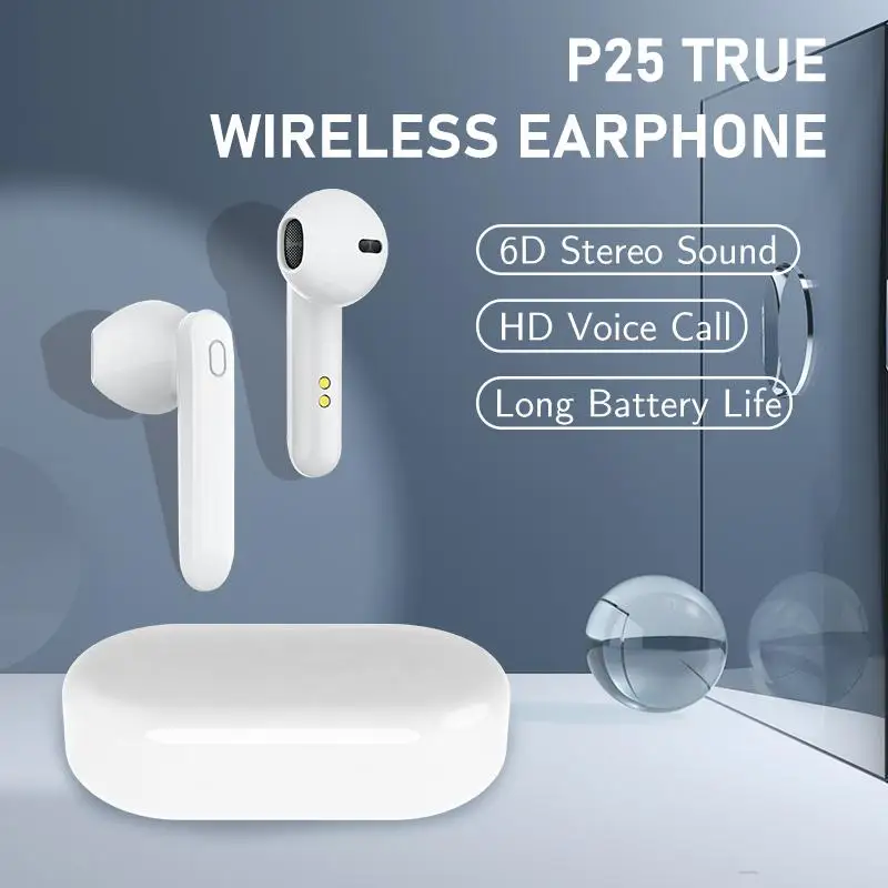New P25 Wireless Bluetooth Headset Binaural Waterproof Mini Sports Stereo Private Mode Bluetooth Headset
New P25 Wireless Bluetooth Headset Binaural Waterproof Mini Sports Stereo Private Mode Bluetooth Headset