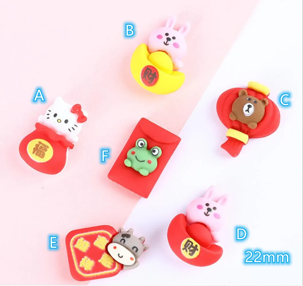 Red Packet Cabochons 20pcs cute Cartoon Chinese Fortune Resin Cabochon Flatback Embellishments for Scarpbook Resins Accessories
Red Packet Cabochons 20pcs cute Cartoon Chinese Fortune Resin Cabochon Flatback Embellishments for Scarpbook Resins Accessories