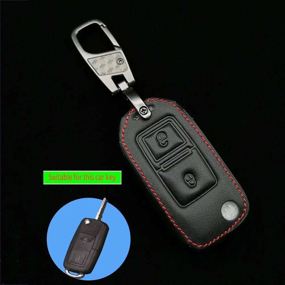 2 Buttons Leather Car Key Case Cover For Volkswagen Vw Polo Golf Passat Beetle Caddy T5 Up Eos Tiguan Seat For Skoda Remote Fob
2 Buttons Leather Car Key Case Cover For Volkswagen Vw Polo Golf Passat Beetle Caddy T5 Up Eos Tiguan Seat For Skoda Remote Fob