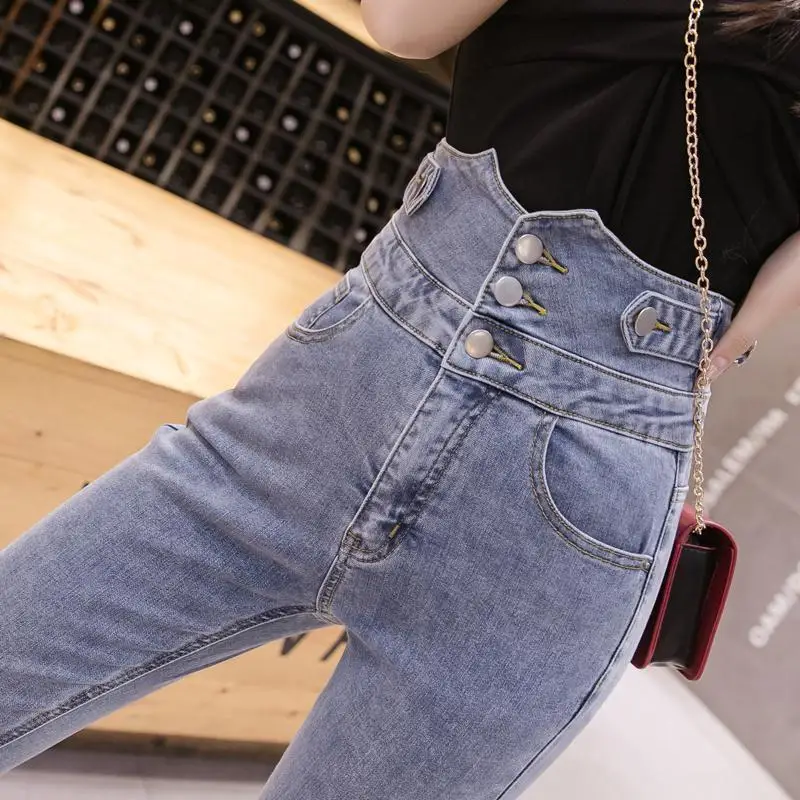 Women's spring and autumn pants 2020 new Korean versatile high waist tight slim jeans Leggings autumn trend
Women's spring and autumn pants 2020 new Korean versatile high waist tight slim jeans Leggings autumn trend