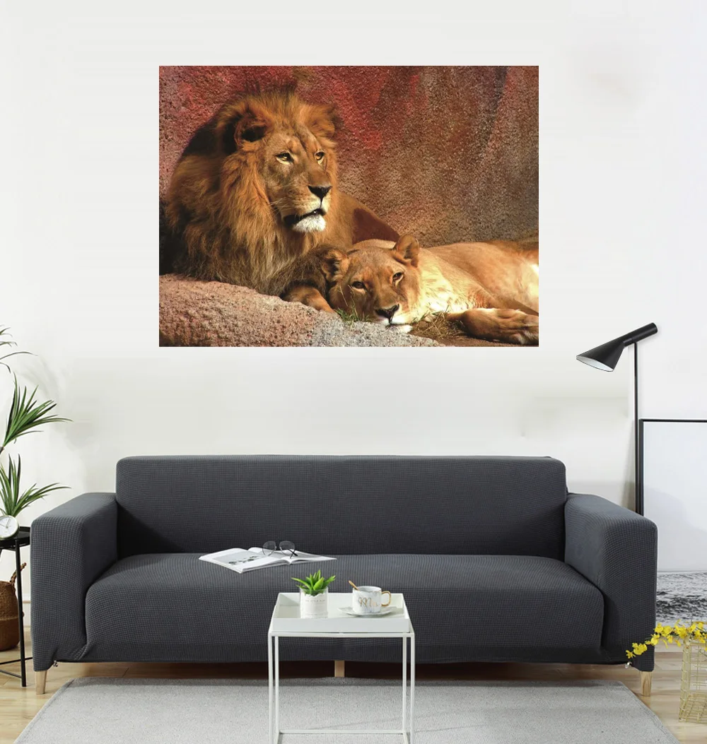 Lioness feeding Wall painting , Tapestry Background decoration , Home decoration painting Animal lion Wall painting
Lioness feeding Wall painting , Tapestry Background decoration , Home decoration painting Animal lion Wall painting