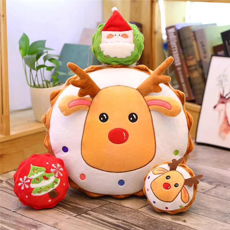 1PC Christmas Tree Pillow Plush Toy Santa Claus Elk Cake Cup Doll Pendant Keychain Decoration Party Christmas Gift for Kids Girl
1PC Christmas Tree Pillow Plush Toy Santa Claus Elk Cake Cup Doll Pendant Keychain Decoration Party Christmas Gift for Kids Girl