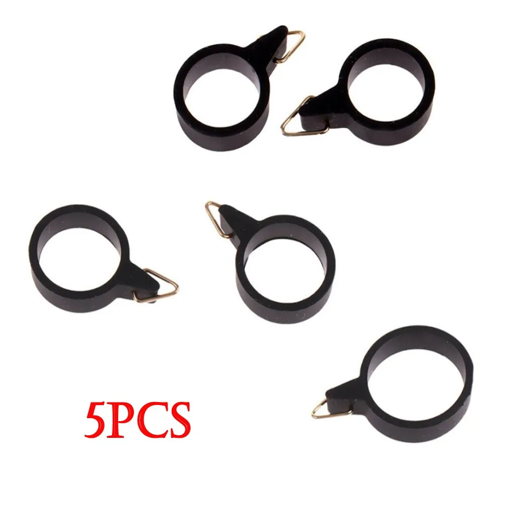 5pcs Elastic Fishing Rod Hook Keeper Fly Pole Rubber Rings Metal Holders S/M/L Rubber+metal Fishing Hook Holders Accessories
5pcs Elastic Fishing Rod Hook Keeper Fly Pole Rubber Rings Metal Holders S/M/L Rubber+metal Fishing Hook Holders Accessories