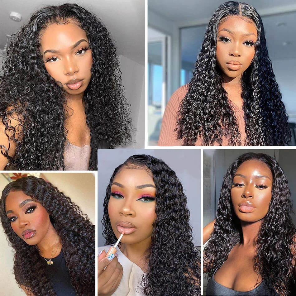 Water Wave 13x4 13x6 Lace Frontal Wig 4x4 Lace Closure Wig for Women Brazilian Remy Human Hair Wigs Pre-plucked Natural Color
Water Wave 13x4 13x6 Lace Frontal Wig 4x4 Lace Closure Wig for Women Brazilian Remy Human Hair Wigs Pre-plucked Natural Color