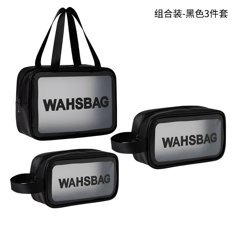 PU Women Travel Storage Bag Toiletry Organize Waterproof PVC Cosmetic Bag Portable Transparent MakeUp Bag Female Wash Bag
PU Women Travel Storage Bag Toiletry Organize Waterproof PVC Cosmetic Bag Portable Transparent MakeUp Bag Female Wash Bag