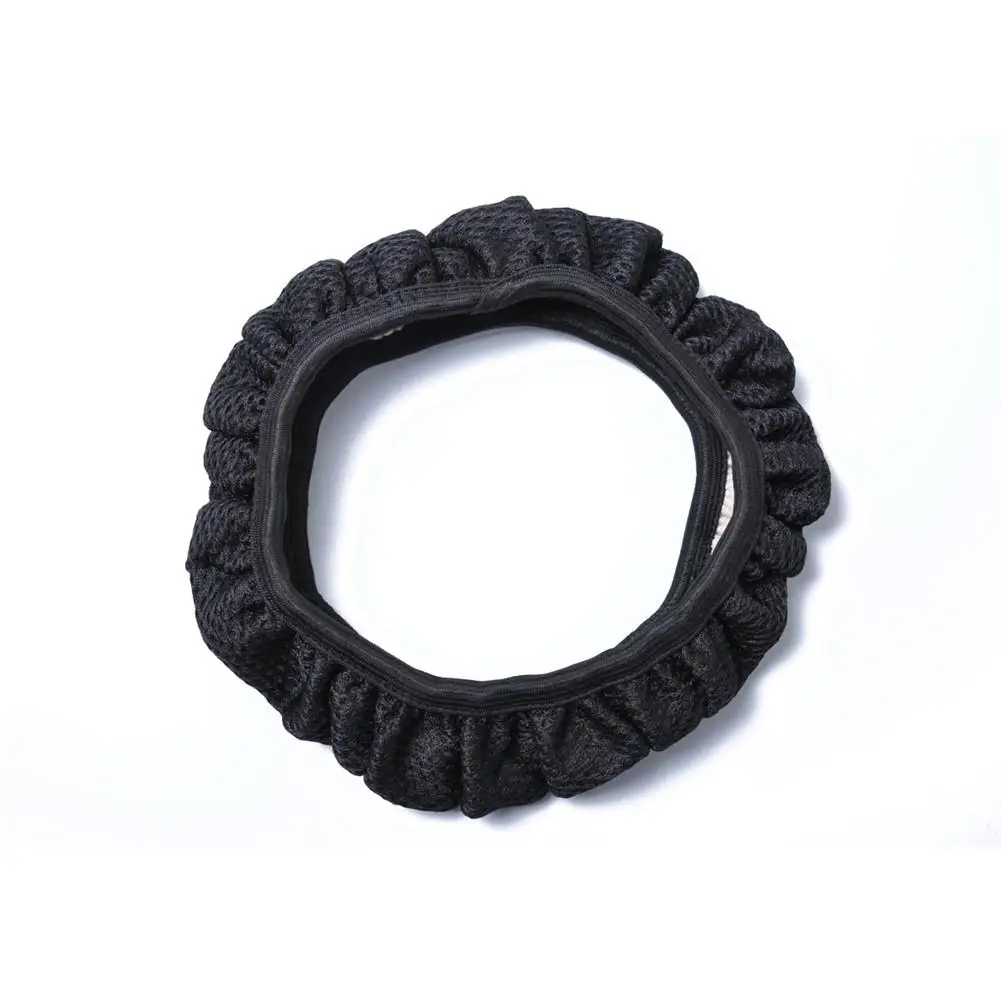 38CM Breathable Anti-slip Handbrake Car Auto Steering Wheel Cover Black Car Covers Suite Texture Soft Auto Accessories Cooling
38CM Breathable Anti-slip Handbrake Car Auto Steering Wheel Cover Black Car Covers Suite Texture Soft Auto Accessories Cooling