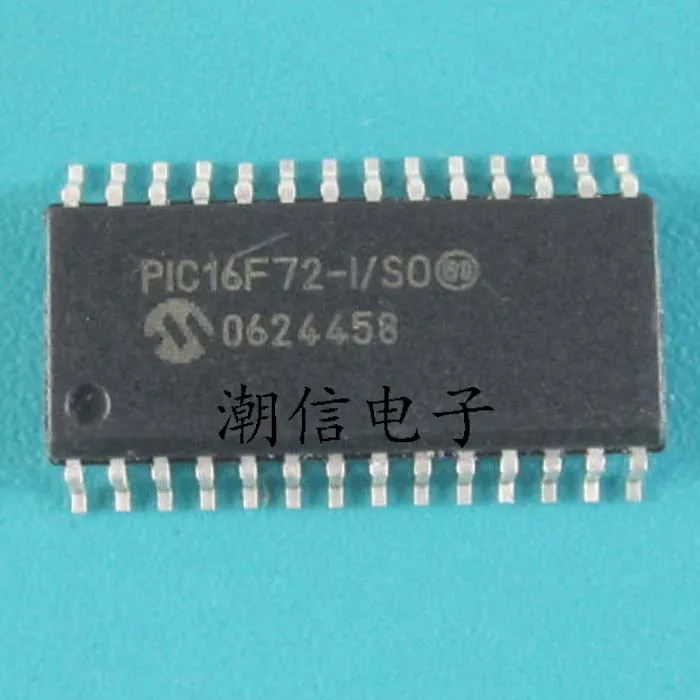 10cps PIC16F72 - I/flash memory SO 8-bit microcontroller