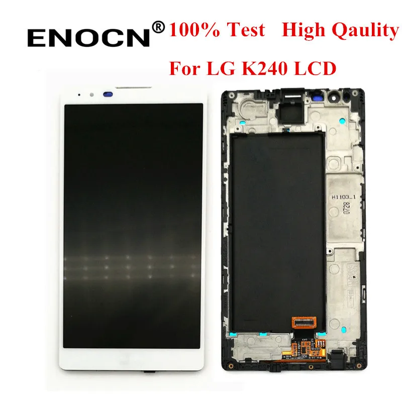 ENOCN Original For LG X Max LCD K240 K240H K240FK6M X5 F770 LCD Display Touch Screen Digitizer Replacements Screen
ENOCN Original For LG X Max LCD K240 K240H K240FK6M X5 F770 LCD Display Touch Screen Digitizer Replacements Screen
