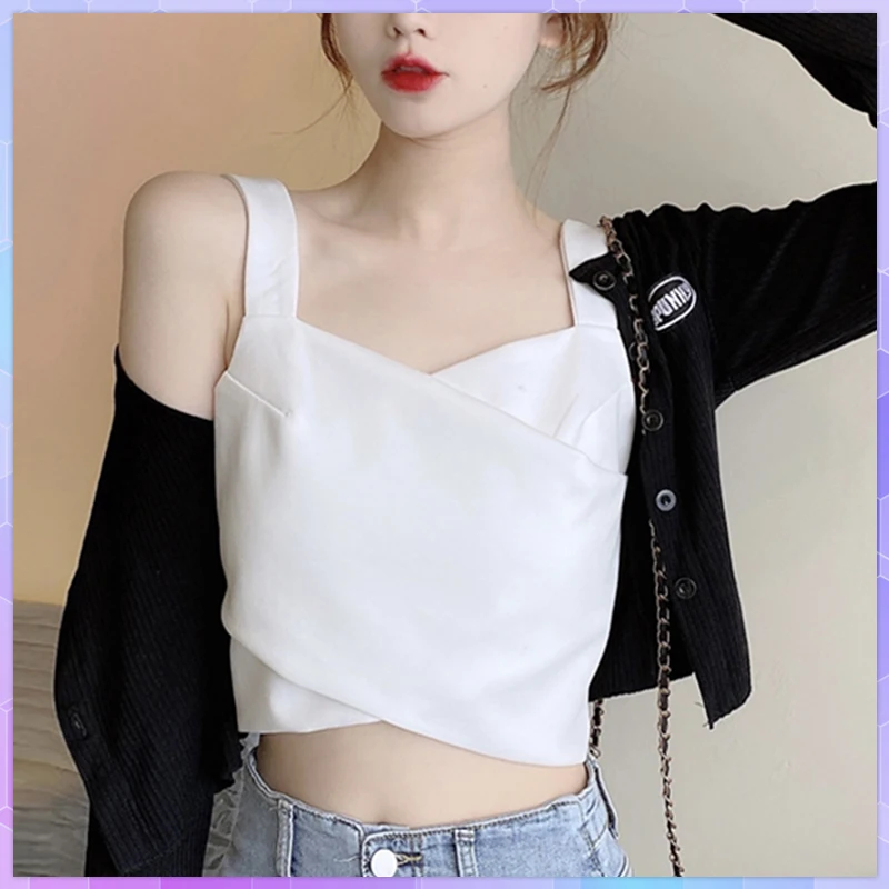 Solid Women's Crop Top Female Sexy Camis Sleeveless Short Tank Top Summer Fashion Zipper Backless Camisole Casual Basic Tube Top
Solid Women's Crop Top Female Sexy Camis Sleeveless Short Tank Top Summer Fashion Zipper Backless Camisole Casual Basic Tube Top