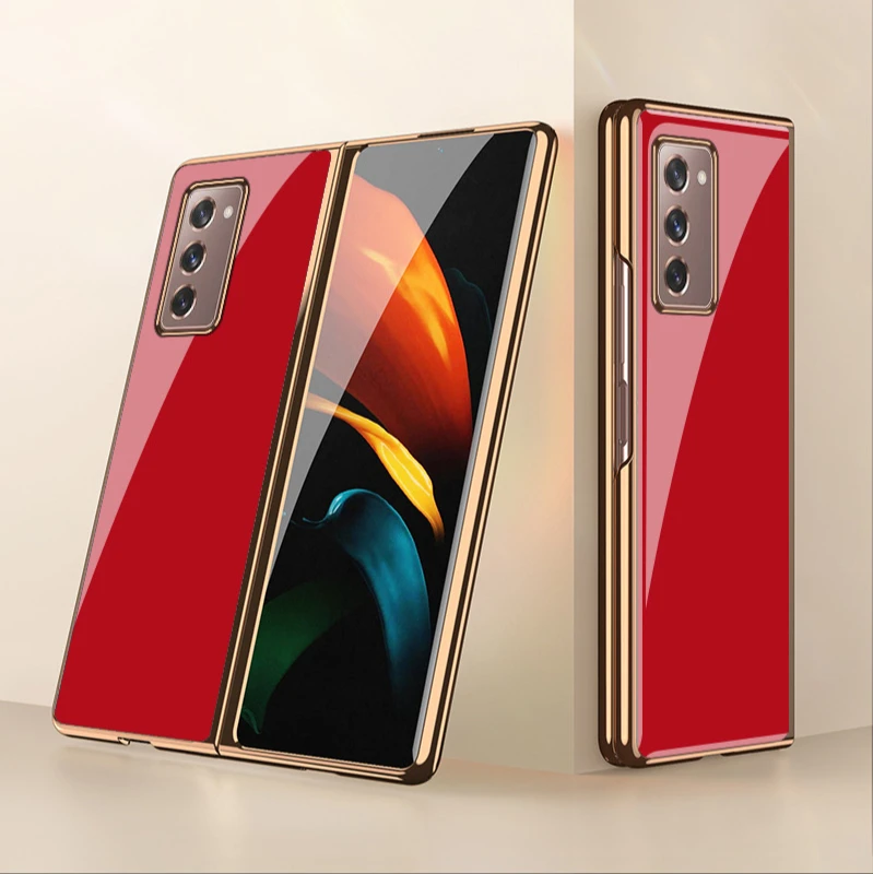 For Samsung fold2 case Galaxy Z fold2 protective case f9160 folding W21 electroplated glass female
For Samsung fold2 case Galaxy Z fold2 protective case f9160 folding W21 electroplated glass female