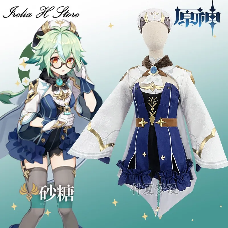 New Game Cosplays Genshin Impact Sucrose Cosplay Costume Halloween costumes Christmas gift
New Game Cosplays Genshin Impact Sucrose Cosplay Costume Halloween costumes Christmas gift
