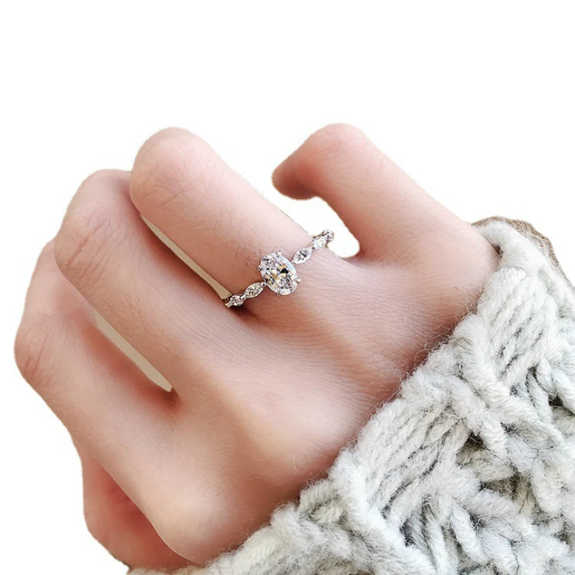 925 Sterling Silver Created Zircon Gemstone Diamond Rings For Women Wedding Engagement Fine Jewelry Wholesale Drop Shipping
925 Sterling Silver Created Zircon Gemstone Diamond Rings For Women Wedding Engagement Fine Jewelry Wholesale Drop Shipping