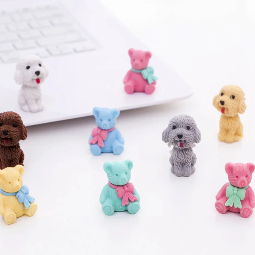 free shipping 10sets Creative Teddy Dog Teddy Bear Rubber Set Novelty Kids Student Stationery Best Gift Erasers
free shipping 10sets Creative Teddy Dog Teddy Bear Rubber Set Novelty Kids Student Stationery Best Gift Erasers