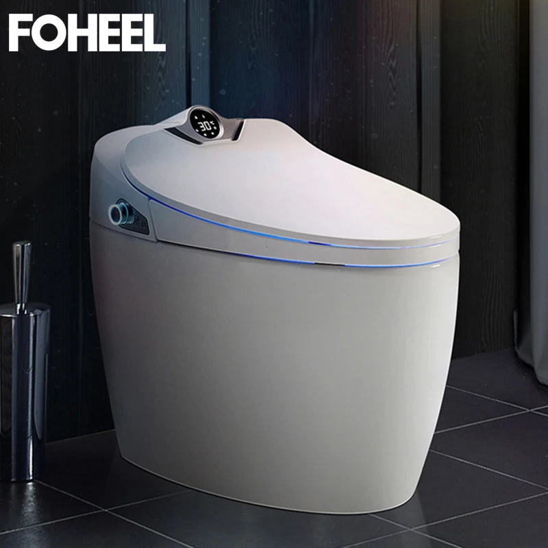 Цельный умный туалет FOHEEL Интеллектуальный удлиненный с дистанционным