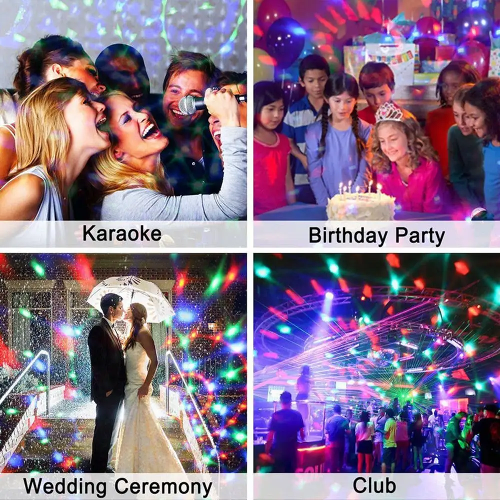 5W 10W LED remote control mini stage light voice control change color 110V 240V optional plug crystal magic ball stage light
5W 10W LED remote control mini stage light voice control change color 110V 240V optional plug crystal magic ball stage light