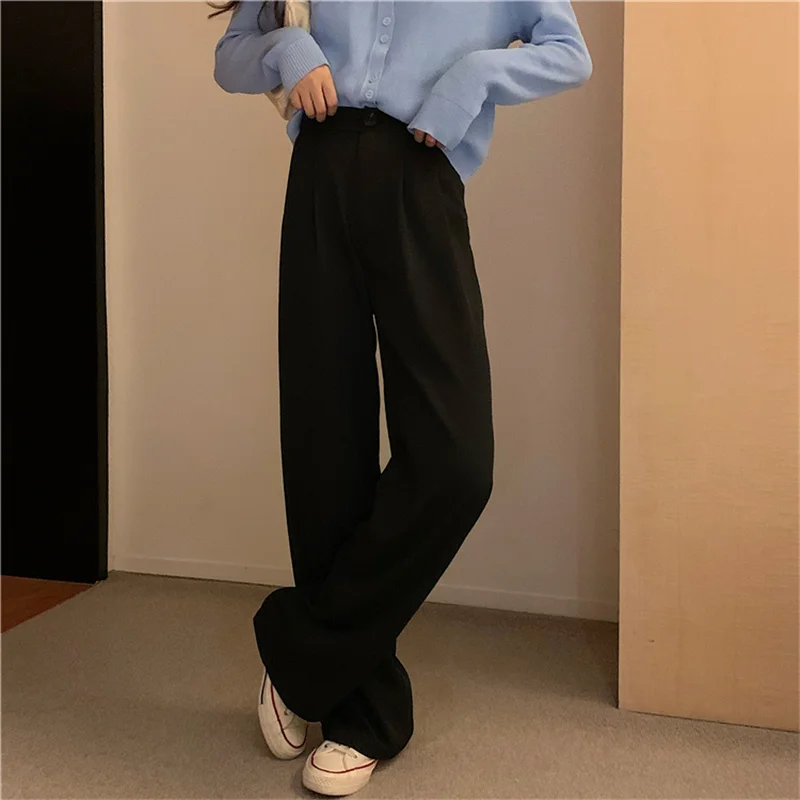 HziriP OL Streetwear Stylish Slim Casual Chic 2021 High Quality Basic Summer Plus Size Minimalist Loose All Match Straight Pants
HziriP OL Streetwear Stylish Slim Casual Chic 2021 High Quality Basic Summer Plus Size Minimalist Loose All Match Straight Pants