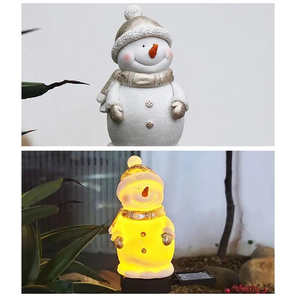 Solar Snowman LED Light Waterproof Automatic Control On/Off Pathway Lawn Garden Light For Courtyard Decoration
Solar Snowman LED Light Waterproof Automatic Control On/Off Pathway Lawn Garden Light For Courtyard Decoration