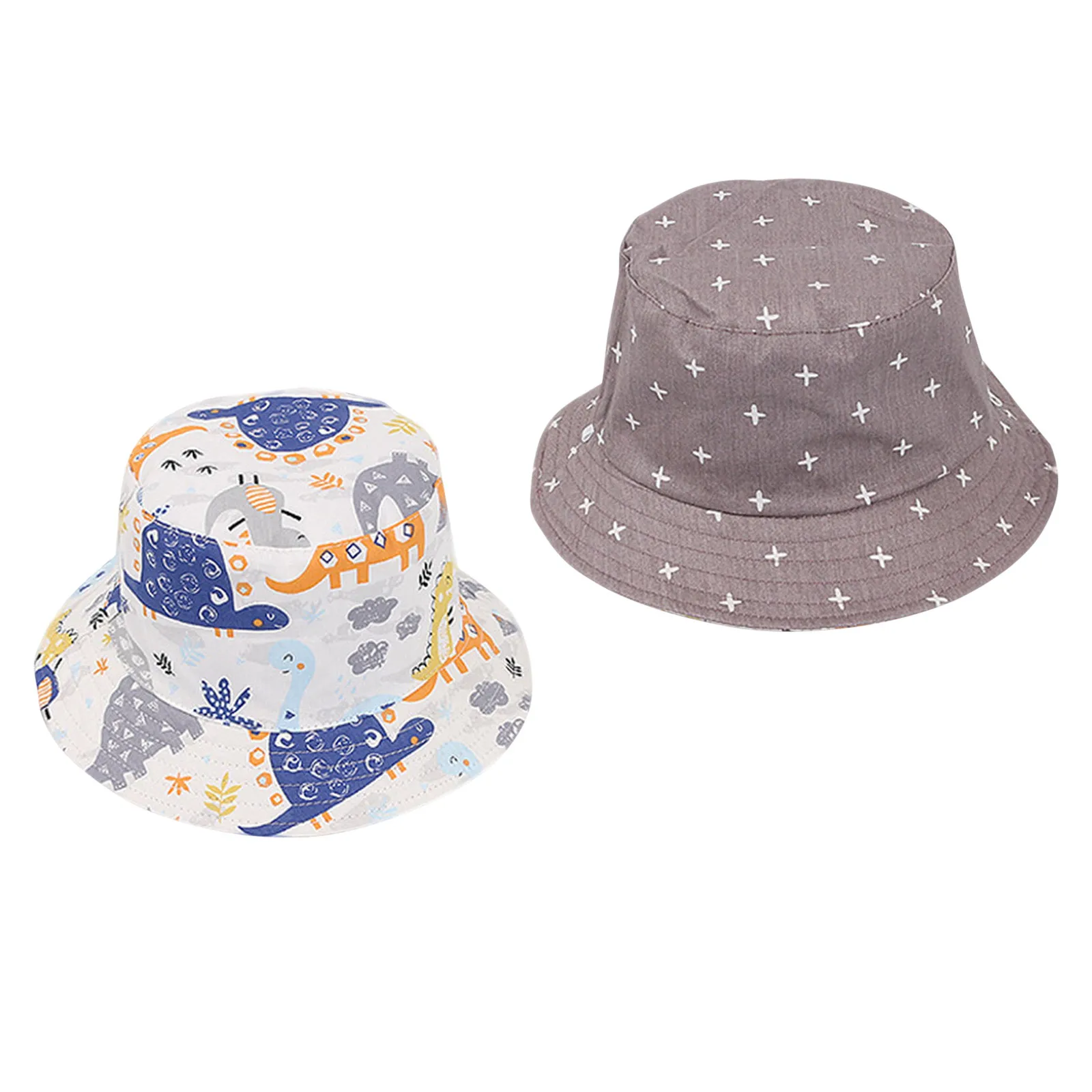 Newborn Boy Girl Wide Border Cartoon Double-Sided Hat With Front And Back Can Be Tilted Fisherman Hat Sun Hat Dinosaur Print Hat
Newborn Boy Girl Wide Border Cartoon Double-Sided Hat With Front And Back Can Be Tilted Fisherman Hat Sun Hat Dinosaur Print Hat