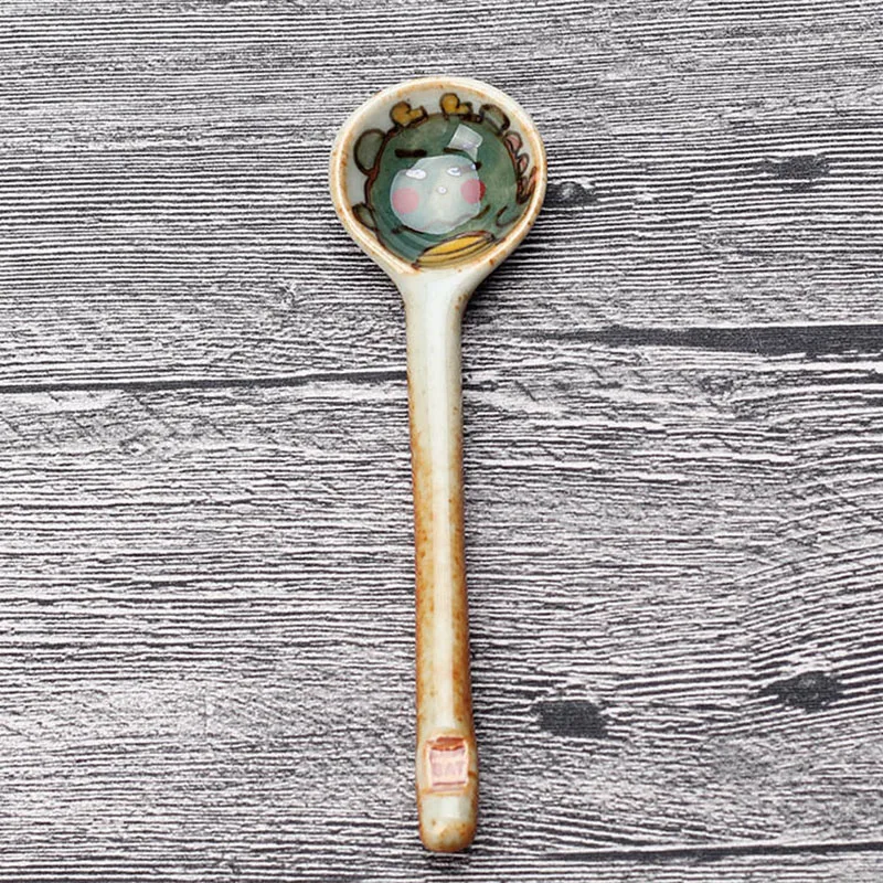 1pc Hand Made Cute Spoons Ceramic Long Handle Spoon Creative Spoons Lovely Children's Spoon Coffee Accessories Kitchen Decor
1pc Hand Made Cute Spoons Ceramic Long Handle Spoon Creative Spoons Lovely Children's Spoon Coffee Accessories Kitchen Decor