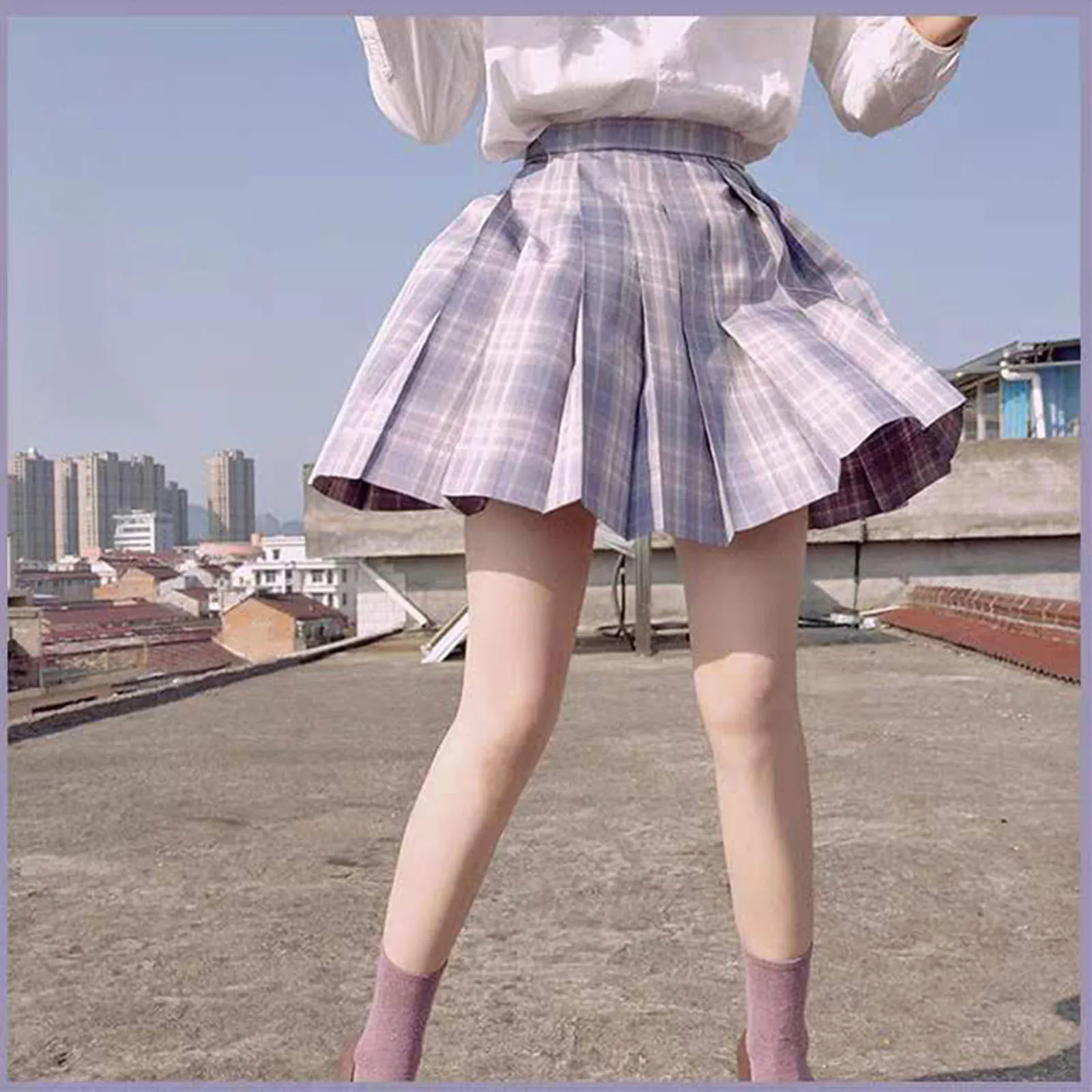 College Style Plaid Pleated Skirt Fashion Women Pleated A-Line Skirt Anti-Burnout High Waist Short Skirt harajuku Sreetwear юбки
College Style Plaid Pleated Skirt Fashion Women Pleated A-Line Skirt Anti-Burnout High Waist Short Skirt harajuku Sreetwear юбки