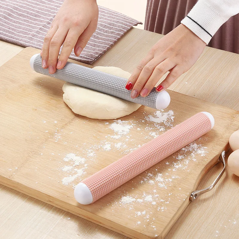 Новая пластиковая портативная Скалка 27 см, стандартная кухонная Скалка, не прилипающая, ролик для теста, помадки, пельменей, кожи, хлеба
Новая пластиковая портативная Скалка 27 см, стандартная кухонная Скалка, не прилипающая, ролик для теста, помадки, пельменей, кожи, хлеба