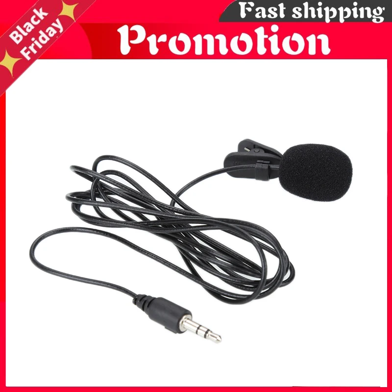 Portable Mini 3.5mm Jack Wired Clip on Lapel Lavalier Microphone Mic External Buttonhole Microphones for Mobile Phone PC Mini 
Portable Mini 3.5mm Jack Wired Clip on Lapel Lavalier Microphone Mic External Buttonhole Microphones for Mobile Phone PC Mini