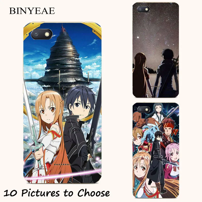 Чехол Sword Art Online для BQ 5020 5022 5037 5044 5050 5058 5065 выбор Strike Selfie Power Easy SE 4G Bond | Мобильные