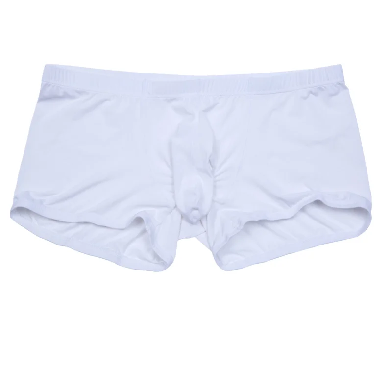 Sexy Boxer Shorts Trunks Underwear Sexy Ice Silk Long Nose Mens Underpants Sexy Transparent Hombre Cueca Boxers Homme Panties
Sexy Boxer Shorts Trunks Underwear Sexy Ice Silk Long Nose Mens Underpants Sexy Transparent Hombre Cueca Boxers Homme Panties