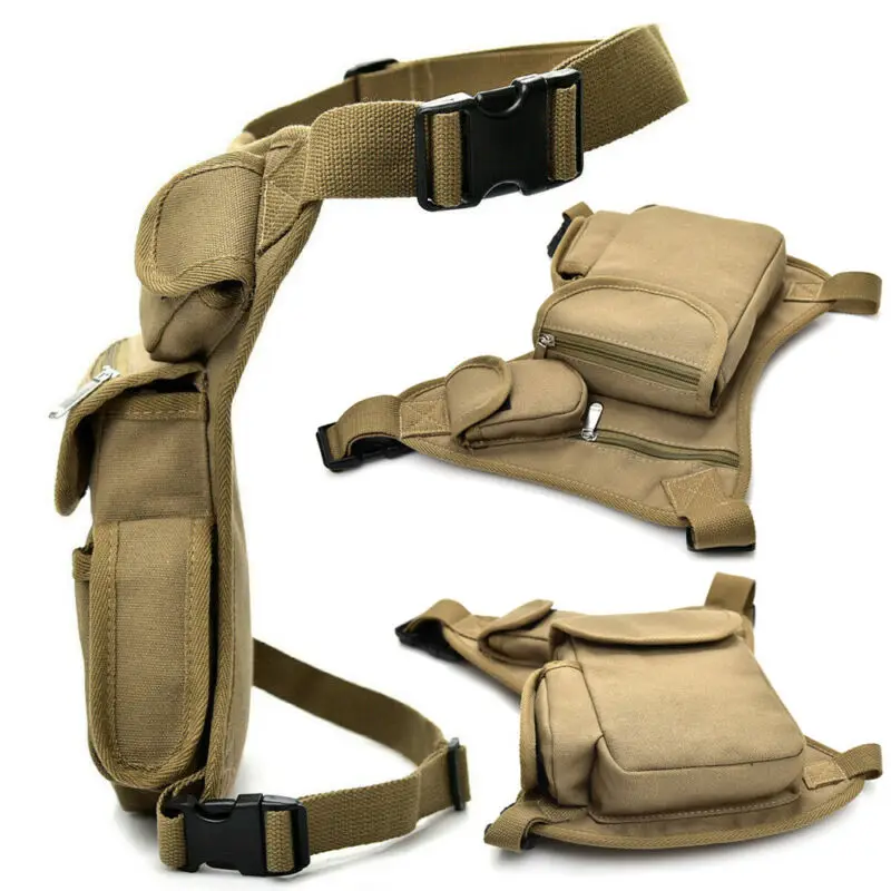 Newest Tactical Military Shoulder Waist Fanny Pack Pouch Bum Bag Camping Hiking Outdoor Tactical Multifunctional Leg Bag
Newest Tactical Military Shoulder Waist Fanny Pack Pouch Bum Bag Camping Hiking Outdoor Tactical Multifunctional Leg Bag
