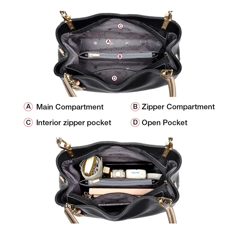 LAORENTOU Women's Handbag Totes Shoulder Crossbody Bags Female Top Handle Bag Large Capacity Ladies Travel Bag Mother's Day Gift
LAORENTOU Women's Handbag Totes Shoulder Crossbody Bags Female Top Handle Bag Large Capacity Ladies Travel Bag Mother's Day Gift