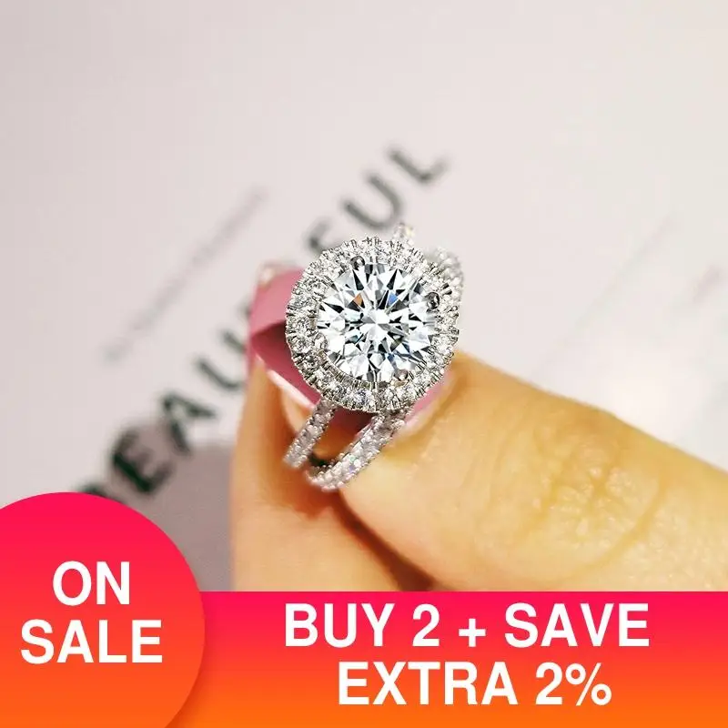 2021 new luxury halo original 925 sterling silver wedding ring set for women lady anniversary gift jewelry bulk sell R5154S
2021 new luxury halo original 925 sterling silver wedding ring set for women lady anniversary gift jewelry bulk sell R5154S