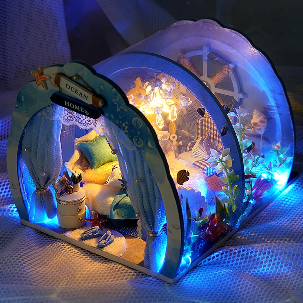 Ручная работа DIY Мини Кукольный дом 3D деревянный сад океан комната сборка игрушка Пылезащитная крышка креативный подарок на день рождения к...
Ручная работа DIY Мини Кукольный дом 3D деревянный сад океан комната сборка игрушка Пылезащитная крышка креативный подарок на день рождения к...