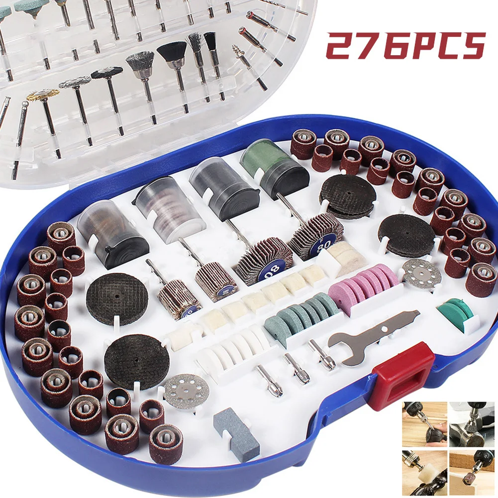 276Pcs Polishing Sponge Pads Rotary Kit Buffing Waxing Tool For Grinding Sanding Polishing Car Accessory Polisher Drill Adapter
276Pcs Polishing Sponge Pads Rotary Kit Buffing Waxing Tool For Grinding Sanding Polishing Car Accessory Polisher Drill Adapter