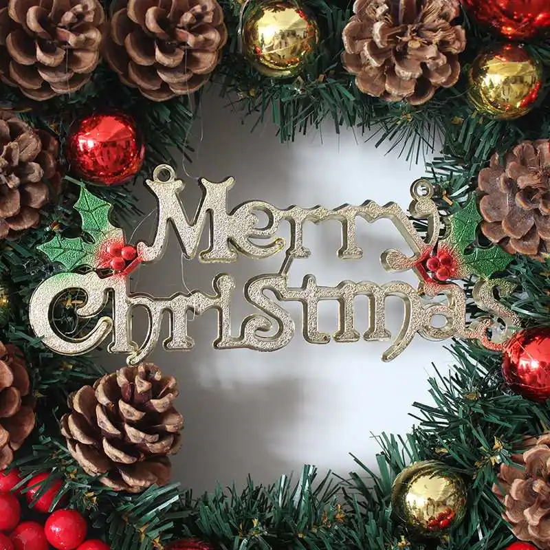 Christmas Wreath Garland Ornament Door Hanger Wall Ornament Christmas Hanging Door Garland Party Festival Decoration with LED
Christmas Wreath Garland Ornament Door Hanger Wall Ornament Christmas Hanging Door Garland Party Festival Decoration with LED