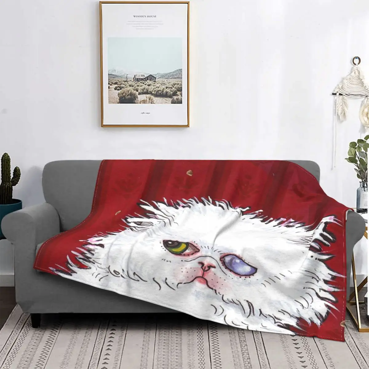 Manta roja de gato Creepy, colcha para cama a cuadros, manta con capucha, toalla de playa de lujo, 150
Manta roja de gato Creepy, colcha para cama a cuadros, manta con capucha, toalla de playa de lujo, 150