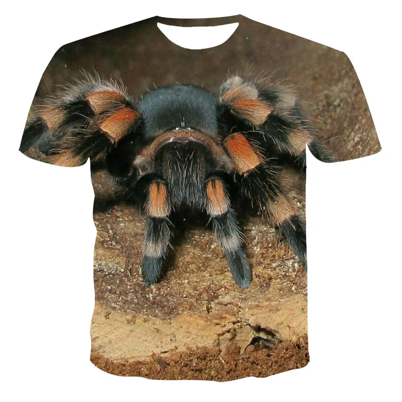 3D Summer New Men Clothing Animal Series Horror Spider Pattern Breathable And Comfortable O-Neck T-Shirt Large Size 110-6XL
3D Summer New Men Clothing Animal Series Horror Spider Pattern Breathable And Comfortable O-Neck T-Shirt Large Size 110-6XL