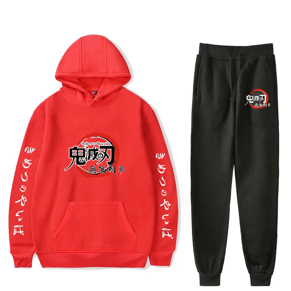 Fashion Casual Sets Costume Anime Demon Slayer 2D Hip Hop K-pop DESIGN Two Piece Set Women/men Long Sleeve Hoodies+Long Pants
Fashion Casual Sets Costume Anime Demon Slayer 2D Hip Hop K-pop DESIGN Two Piece Set Women/men Long Sleeve Hoodies+Long Pants