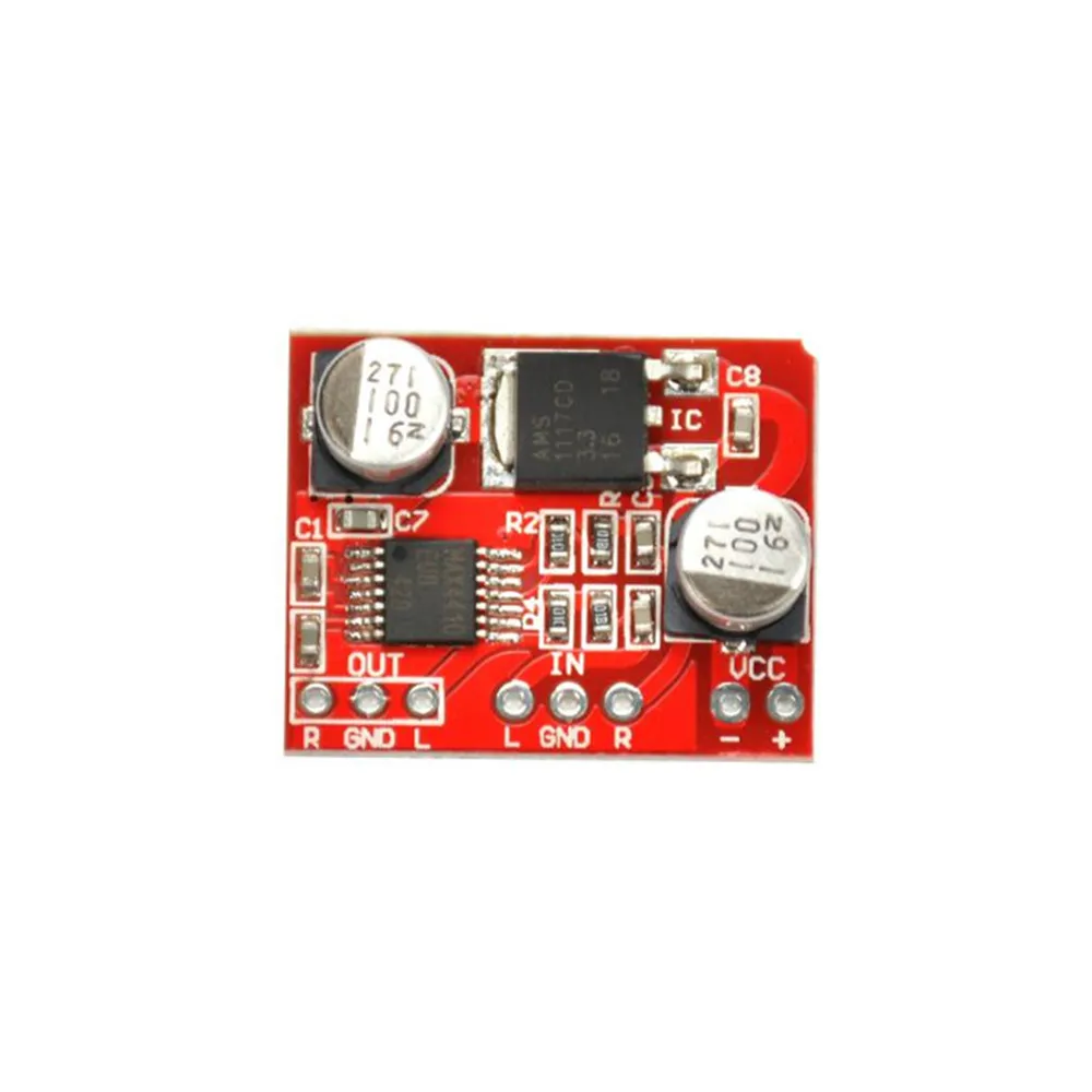 Taidacent DC3-12V MAX4410 HIFI Headphone Amplifier Audio Board Audio Preamplifier Board
Taidacent DC3-12V MAX4410 HIFI Headphone Amplifier Audio Board Audio Preamplifier Board